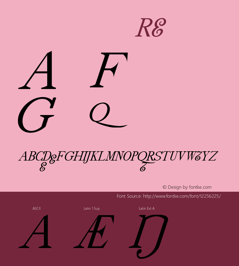 drmdozit14 Regular Version 001.001 Font Sample