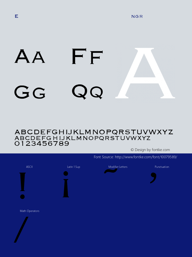 Engraving Regular Converted from F:\WINDOWS\TTFONTS\ENGRAVRL.TF1 by ALLTYPE Font Sample
