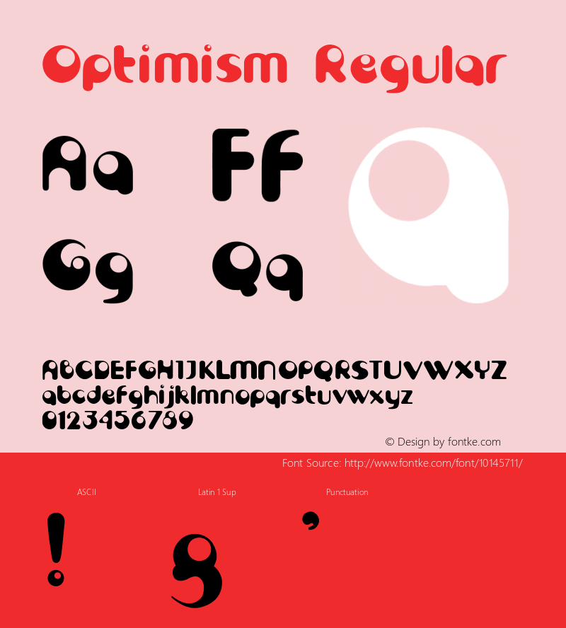Optimism Regular Version 1.000;PS 1.000;hotconv 1.0.38 Font Sample