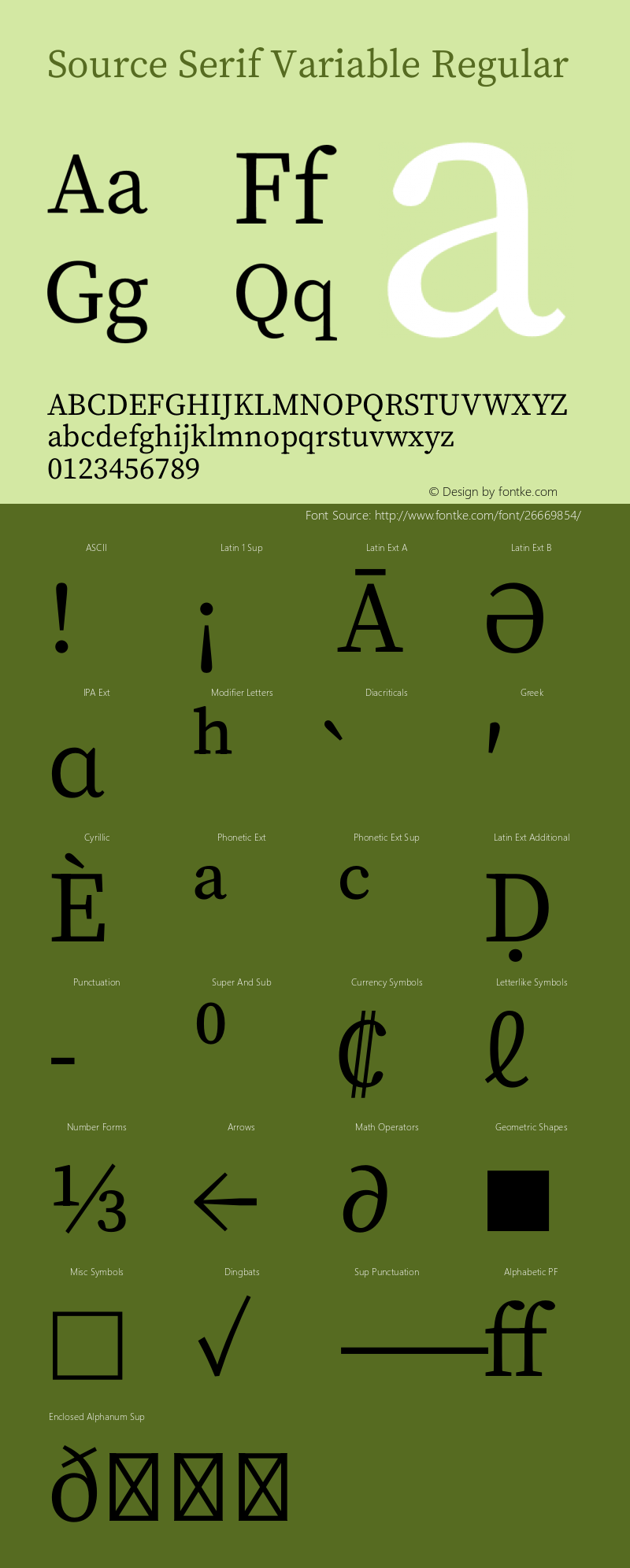 Source Serif Variable Version 1.011;hotconv 1.0.108;makeotfexe 2.5.65593 Font Sample