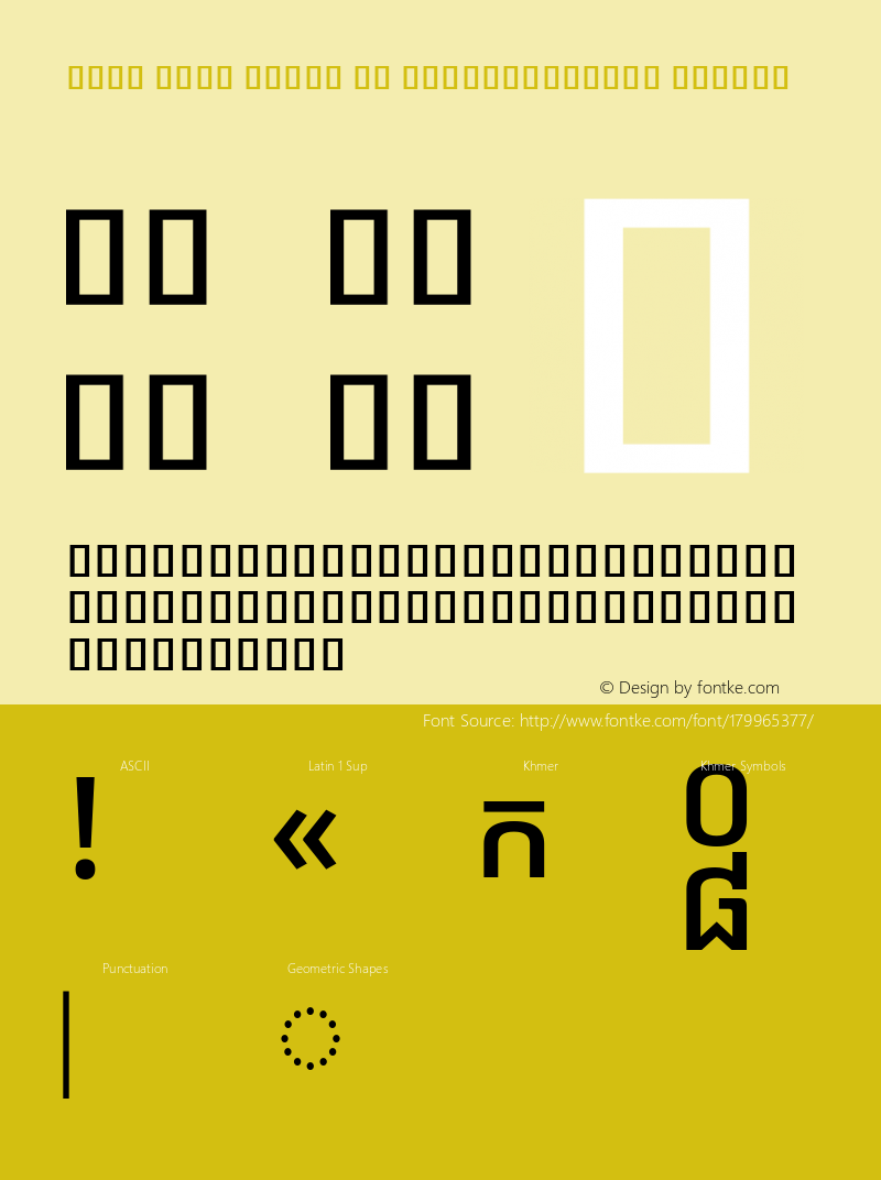 Noto Sans Khmer UI SemiCondensed Medium Version 2.001; ttfautohint (v1.8.4) -l 8 -r 50 -G 200 -x 14 -D khmr -f none -a qsq -X 