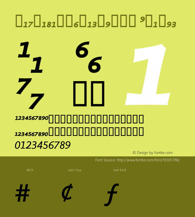 Magmahalofractions Italic Altsys Fontographer 4.0.4D2 1/25/05 Font Sample