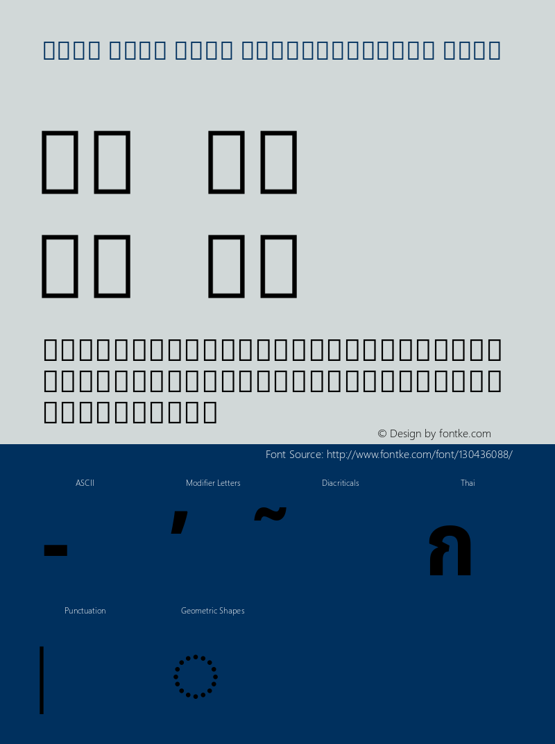 Noto Sans Thai SemiCondensed Bold Version 2.000; ttfautohint (v1.8.3) -l 8 -r 50 -G 200 -x 14 -D thai -f none -a qsq -X 