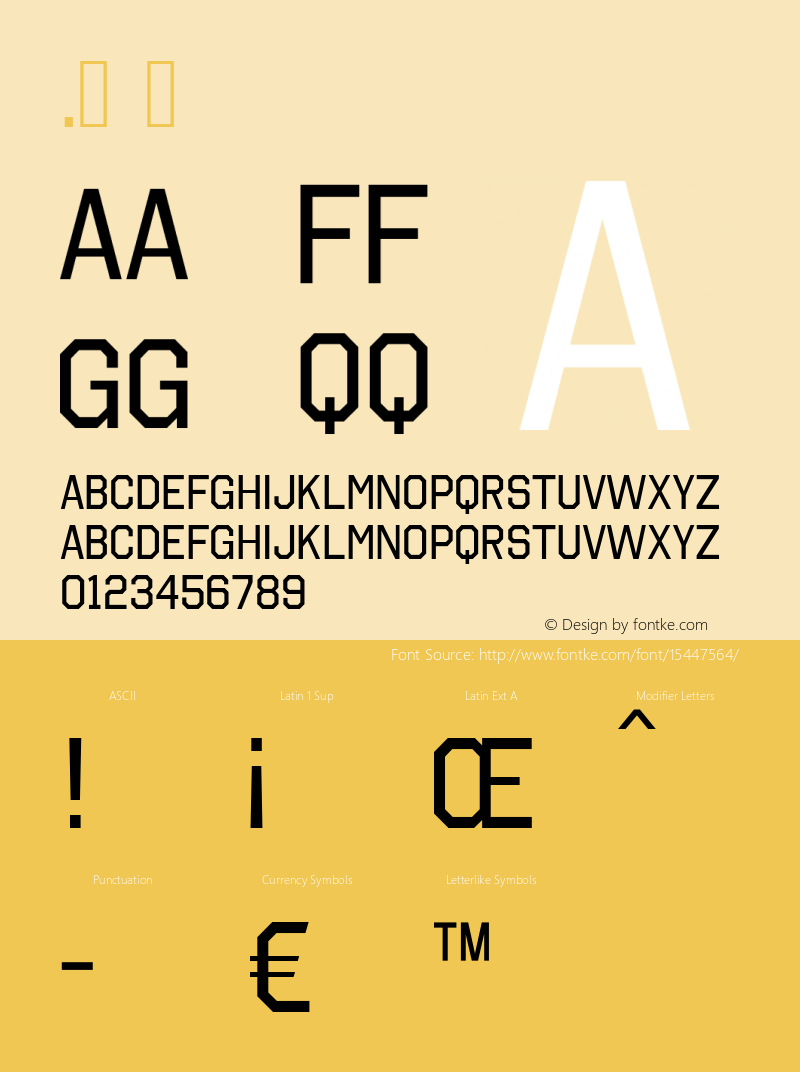 .  OTF 1.001;PS 001.001;Core 1.0.29 Font Sample