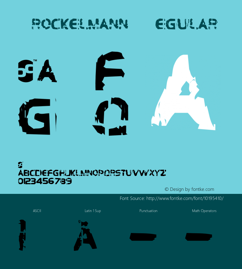 Brockelmann Regular 001.000 Font Sample