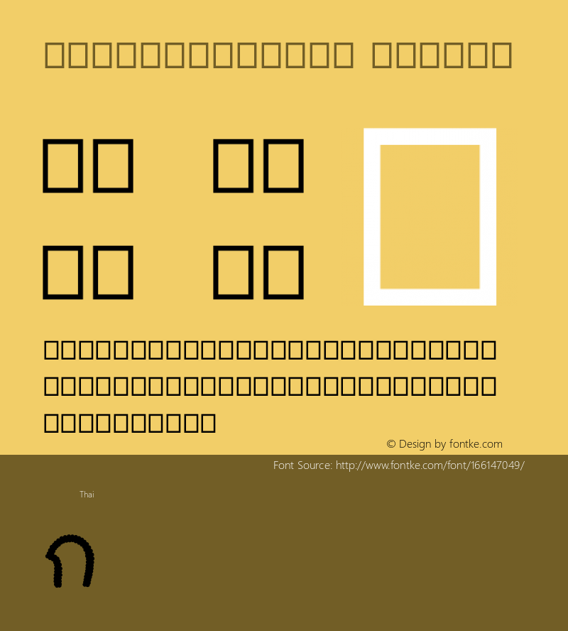 hoshiiskin29k Version 001.000 Font Sample