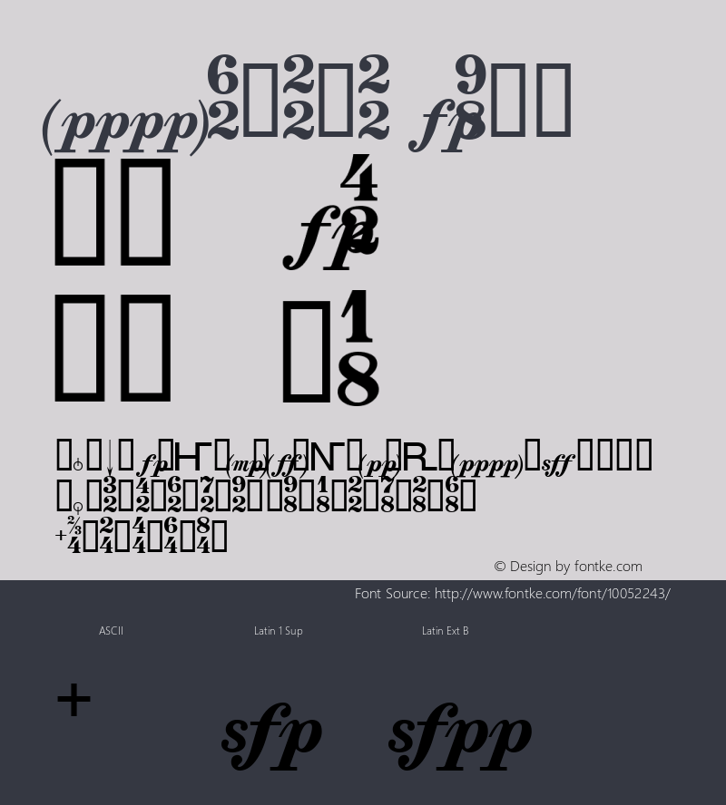 Thesis Font Altsys Fontographer 4.0.3 08.06.1994 Font Sample