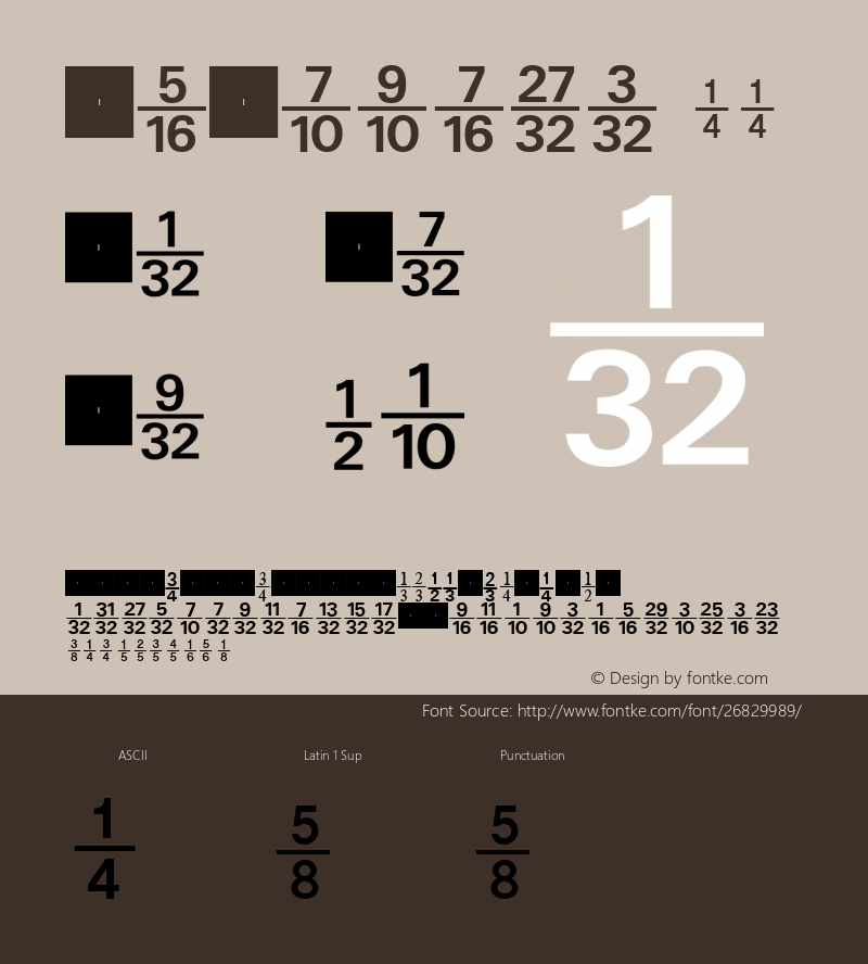 Numerics 11 Version 1.001 Font Sample