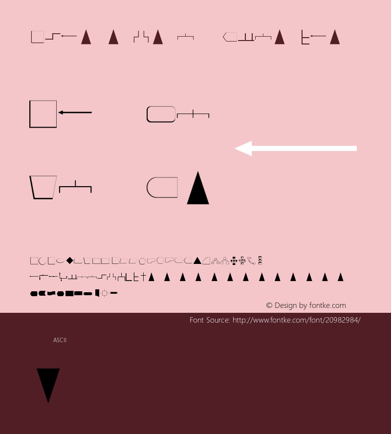 Charting Version 1.0 Font Sample