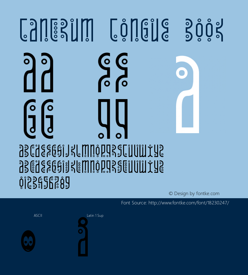Tantrum Tongue Book Version 2 Font Sample