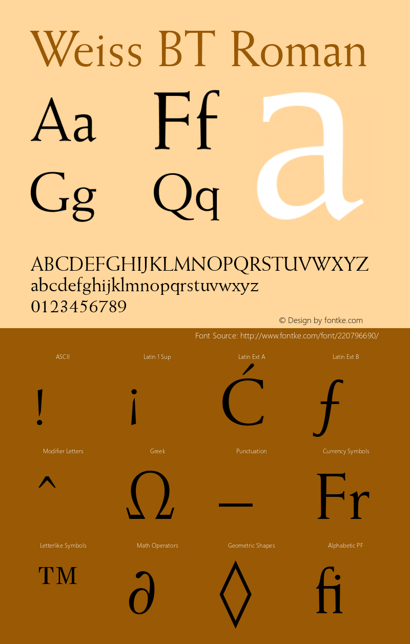Weiss BT Roman Version 1.01 emb4-OT图片样张