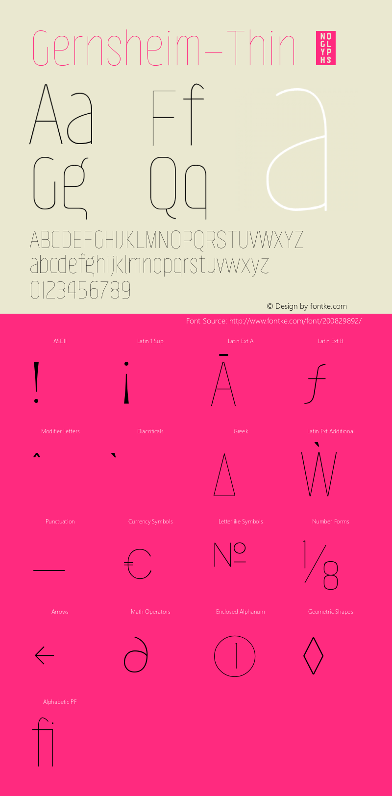 ☞Gernsheim Thin Version 1.000;hotconv 1.0.109;makeotfexe 2.5.65596; ttfautohint (v1.5);com.myfonts.easy.brenners-template.gernsheim.thin.wfkit2.version.5HXC图片样张