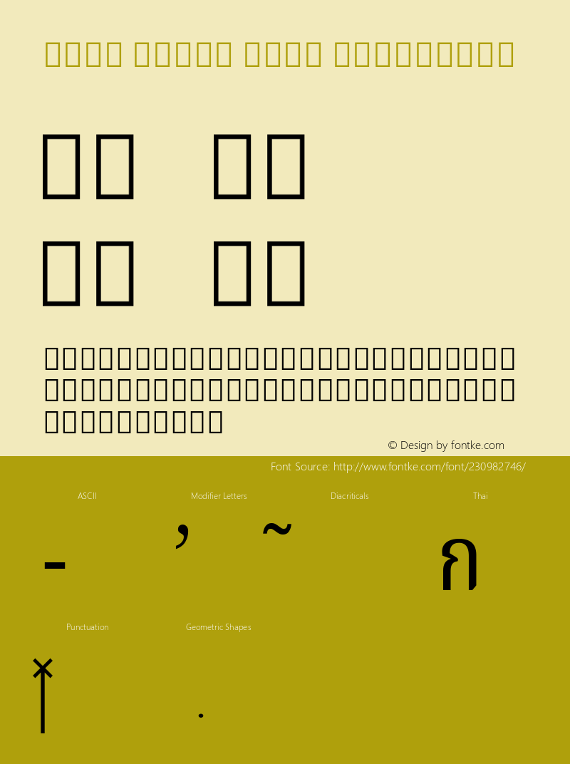 Noto Serif Thai Condensed Version 2.000; ttfautohint (v1.8) -l 8 -r 50 -G 200 -x 14 -D thai -f none -a qsq -X 