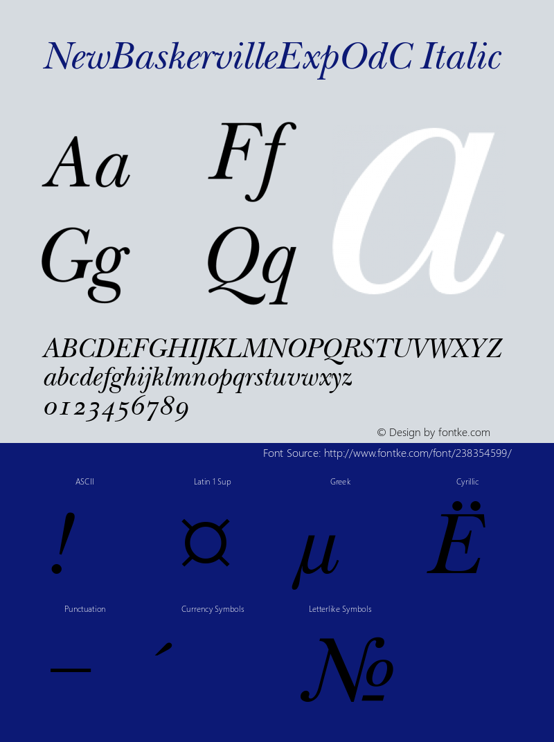 NewBaskervilleExpOdC-Italic 001.000图片样张