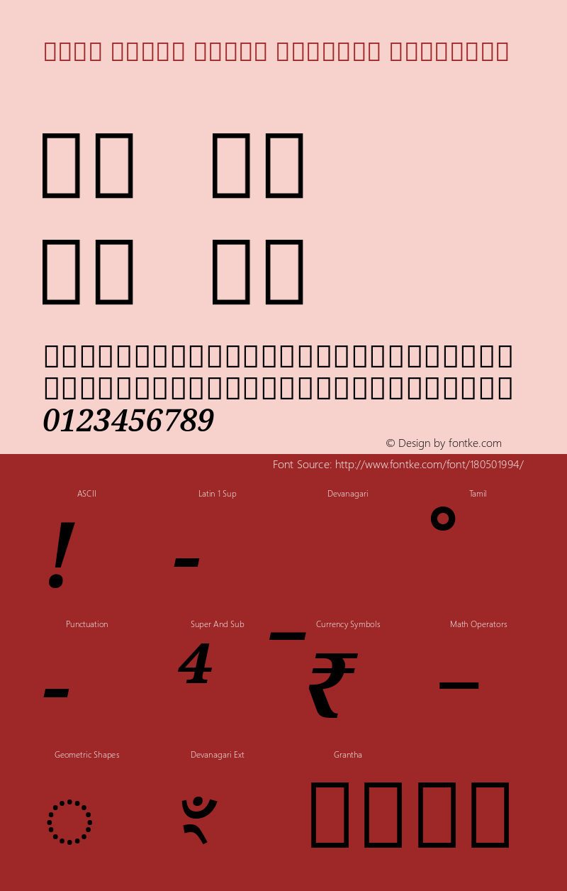 Noto Serif Tamil Slanted SemiBold Version 2.001; ttfautohint (v1.8.4) -l 8 -r 50 -G 200 -x 14 -D taml -f none -a qsq -X 