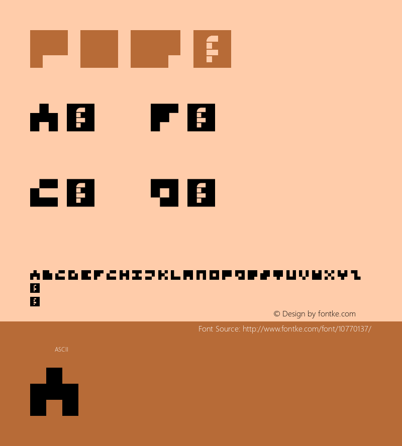 PhoneStruct Regular Version 1.0 Font Sample