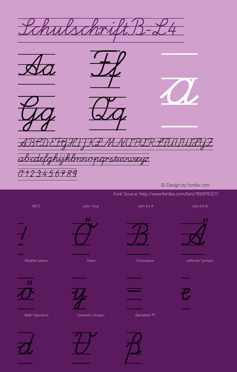 ☞SchulschriftB-L4 Version 4.301; 1992;com.myfonts.easy.fontfont.ff-schulschrift.b-l4.wfkit2.version.38rW图片样张