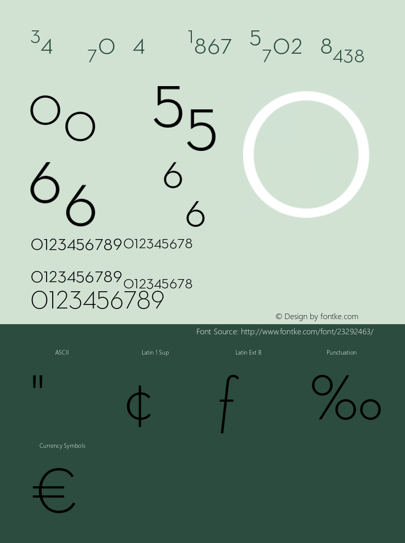 NeutraText-LightFractions 001.000 Font Sample