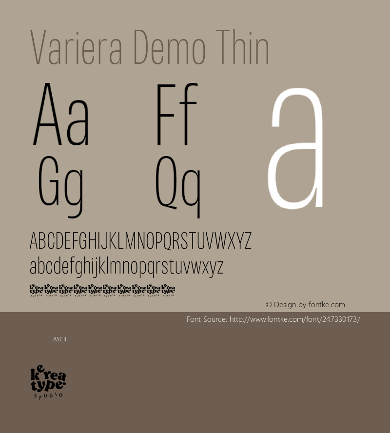 Variera Demo Thin Version 1.000图片样张