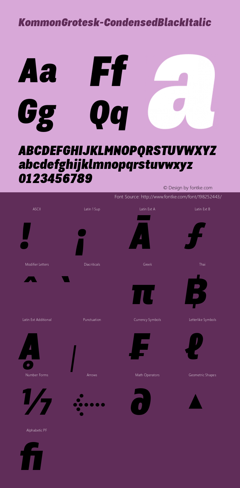 ☞Kommon Grotesk Condensed Black Italic 1.000;com.myfonts.easy.typek.kommon-grotesk.condensed-black-italic.wfkit2.version.5dPZ图片样张