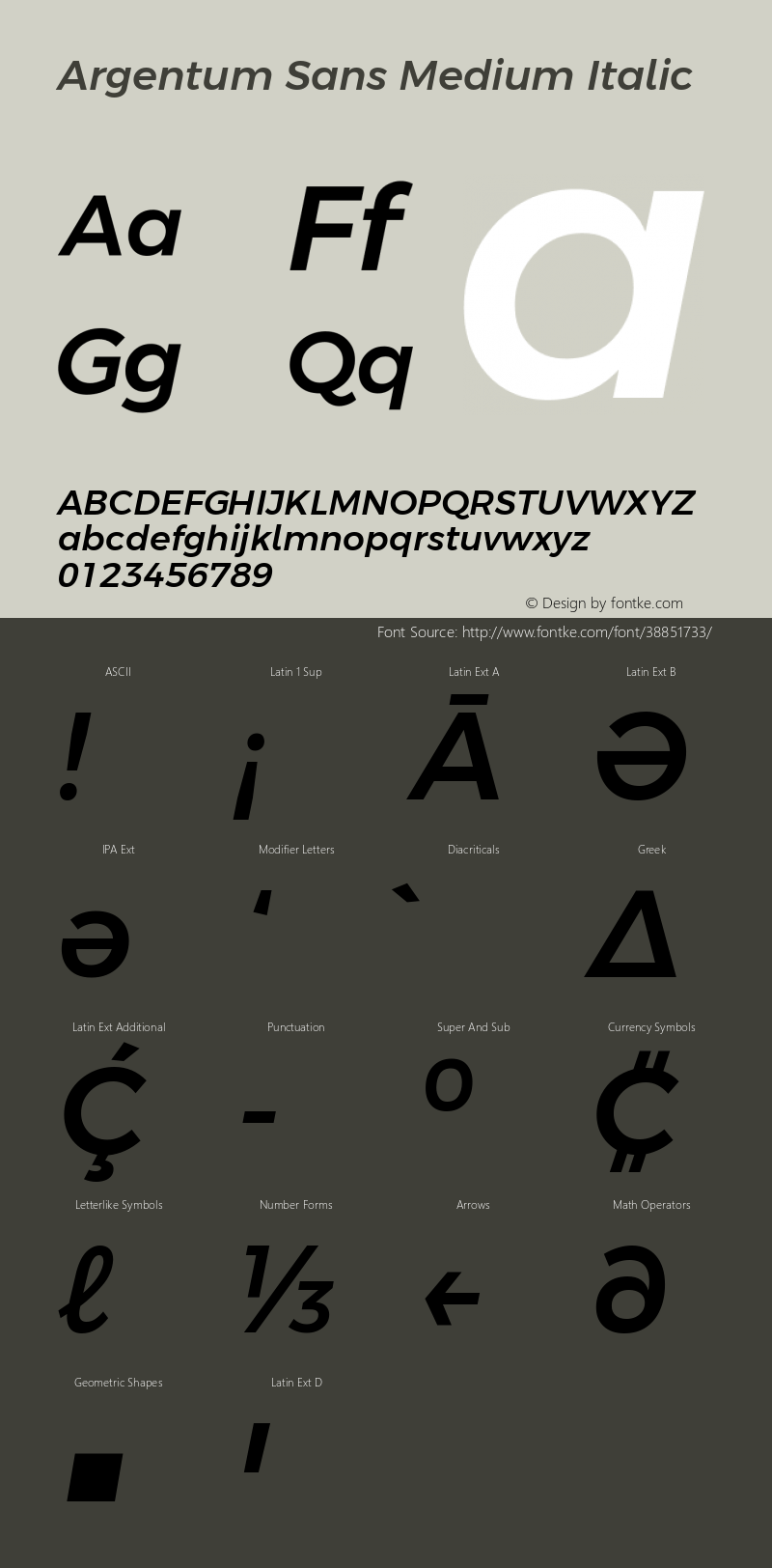 Argentum Sans Medium Italic Version 2.00;October 14, 2019;FontCreator 12.0.0.2547 64-bit; ttfautohint (v1.6) Font Sample