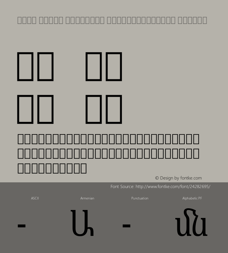 Noto Serif Armenian ExtraCondensed Medium Version 2.040;GOOG;noto-source:20170915:90ef993387c0; ttfautohint (v1.7) Font Sample