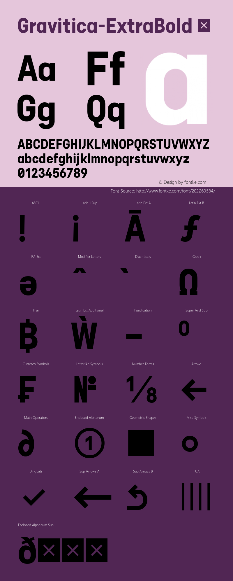 ☞Gravitica ExtraBold 1.008;com.myfonts.easy.ckhans-fonts.gravitica.extra-bold.wfkit2.version.5MrH图片样张