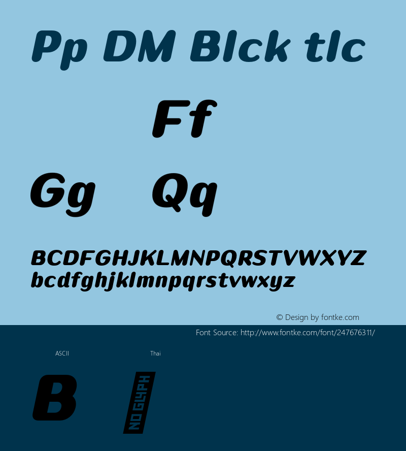 Puipui DEMO Black Italic Version 1.001;Glyphs 3.1.2 (3151)图片样张