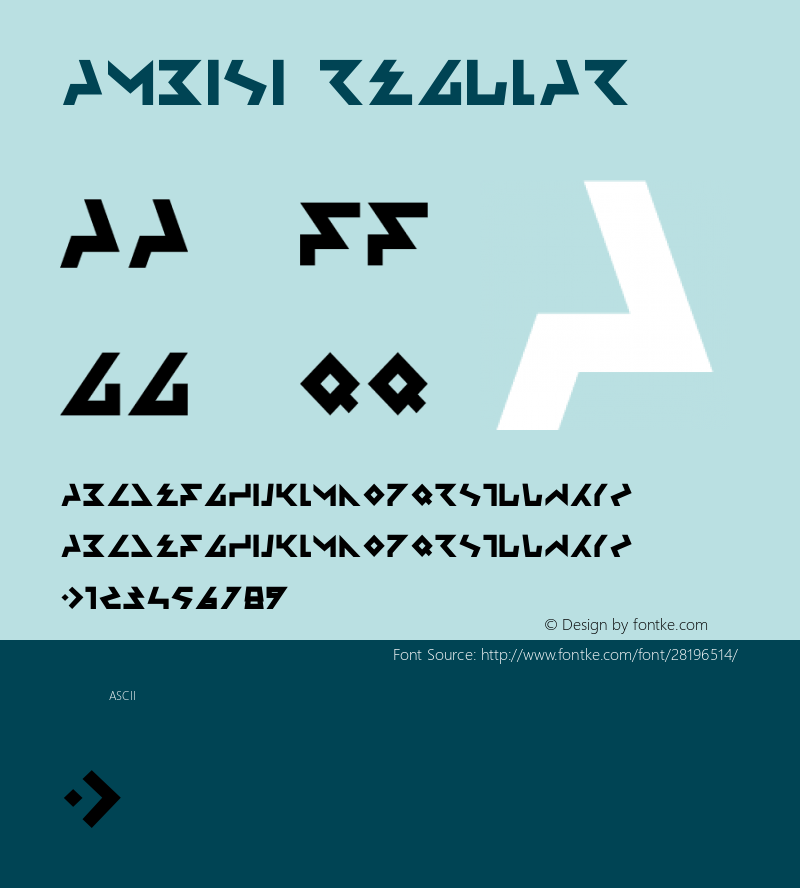 Ambisi Version 2.00;December 22, 2018;FontCreator 11.5.0.2427 64-bit Font Sample