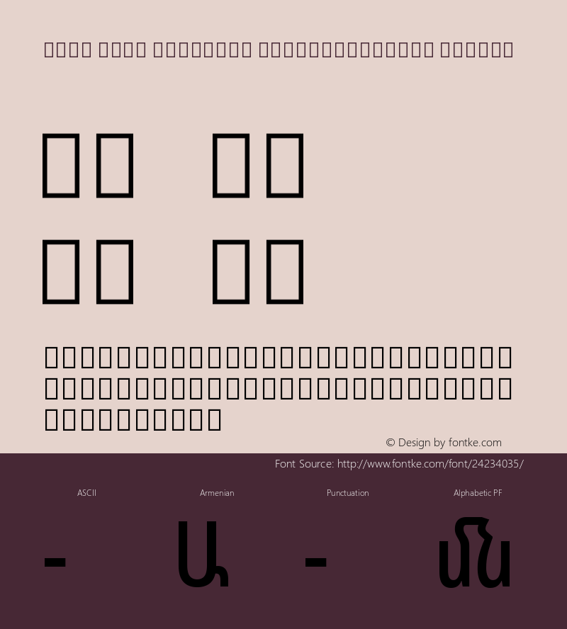 Noto Sans Armenian ExtraCondensed Medium Version 2.040;GOOG;noto-source:20170915:90ef993387c0 Font Sample