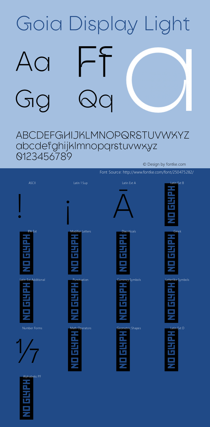 Goia Display Light Version 1.000;Glyphs 3.1.1 (3148)图片样张