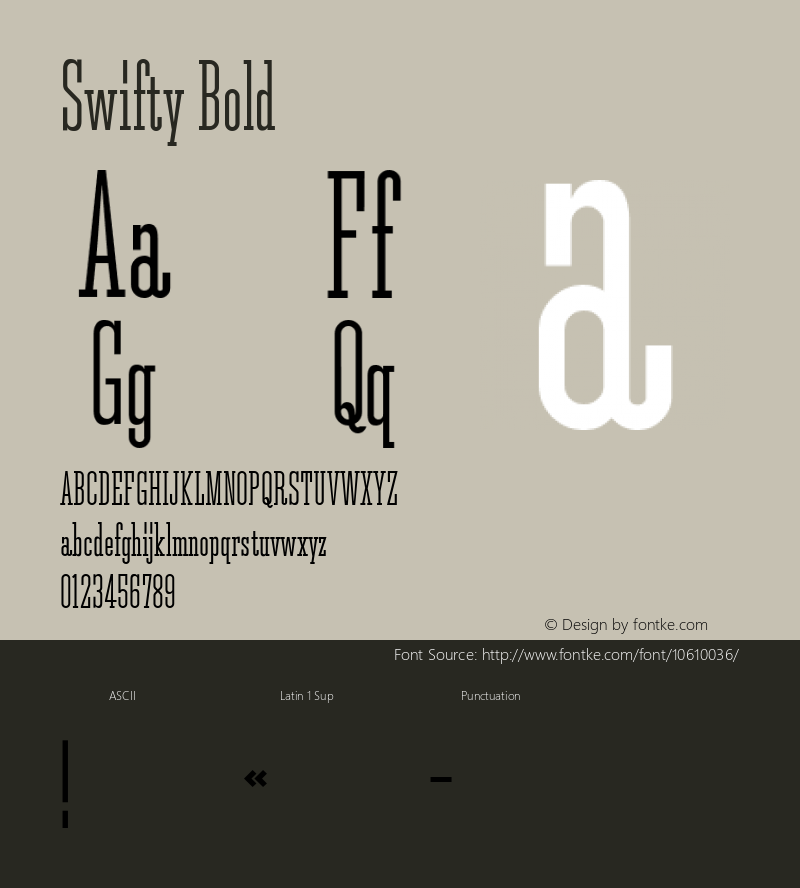 Swifty Bold 001.001;com.myfonts.matchandkerosene.swifty.bold.wfkit2.3CJG Font Sample