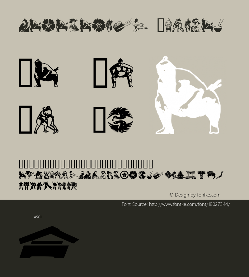 japanapush Regular Macromedia Fontographer 4.1 4/29/01 Font Sample