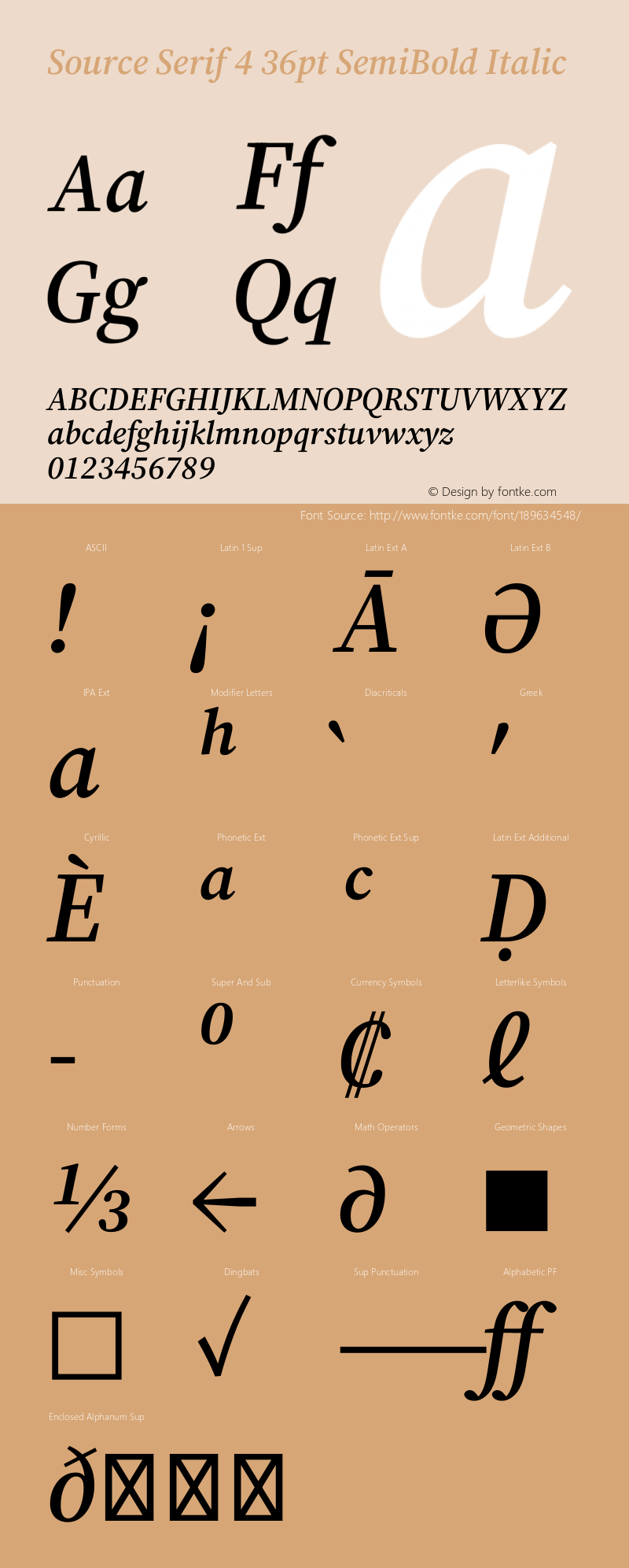 Source Serif 4 36pt SemiBold Italic Version 4.004;hotconv 1.0.116;makeotfexe 2.5.65601图片样张