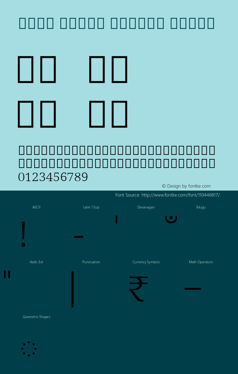 Noto Serif Telugu Light Version 2.001; ttfautohint (v1.8.3) -l 8 -r 50 -G 200 -x 14 -D telu -f none -a qsq -X 