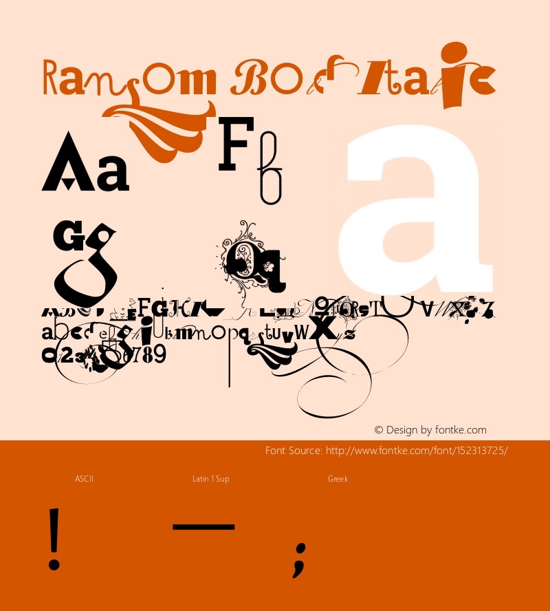 Ransom Bold Italic Version 1.00 January 23, 2021, initial release Font Sample