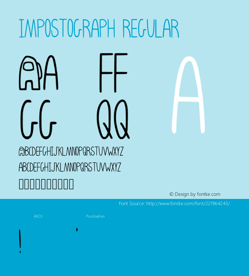 Impostograph Regular Version 001.001图片样张