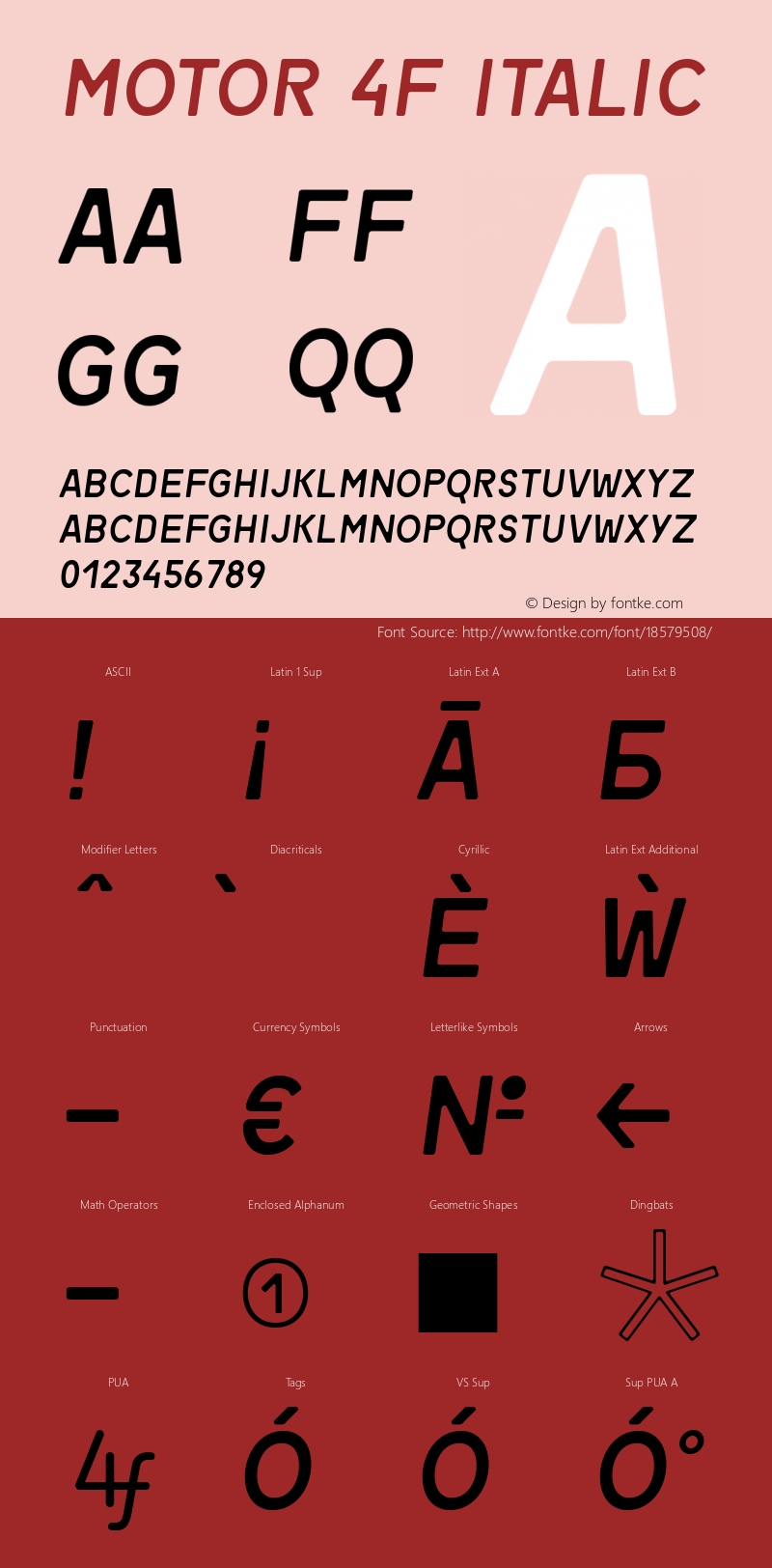 Motor 4F Italic 1.1;com.myfonts.easy.4thfebruary.motor-4f.italic.wfkit2.version.4kTz Font Sample