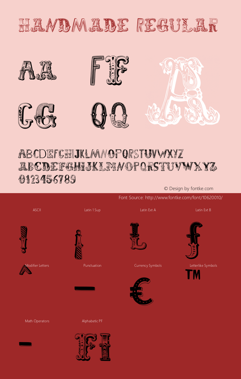 HandMade Regular Version 1.200;com.myfonts.easy.misprinted.hand-made.regular.wfkit2.version.351k Font Sample