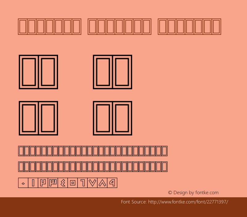 MRT_Box Outline Modified:1995-2009 MRT www.win2farsi.com Font Sample