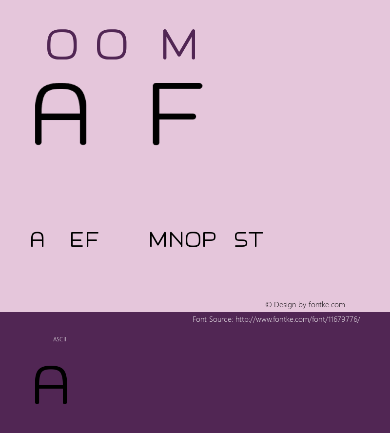 LOGO9 Medium Version 001.002 Font Sample