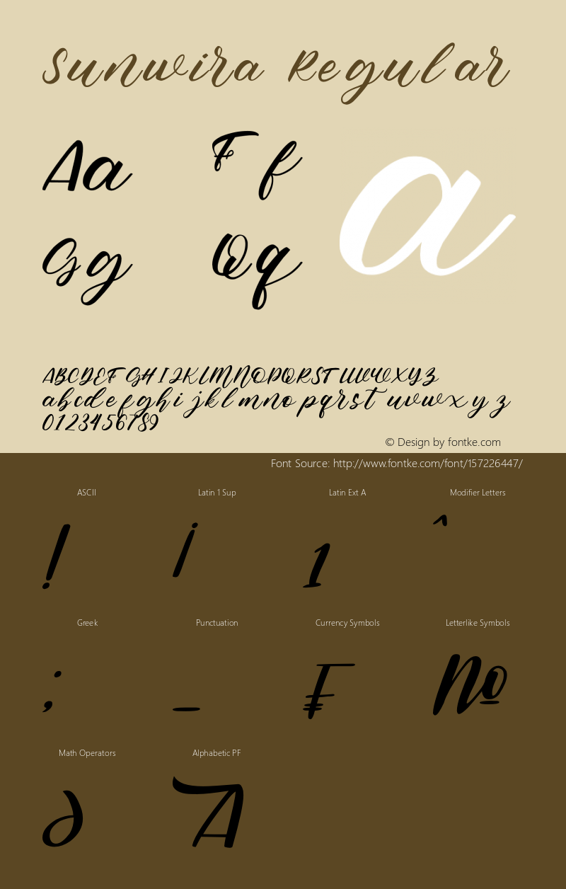 Sunwira Version 1.00;May 2, 2021;FontCreator 11.5.0.2427 32-bit Font Sample