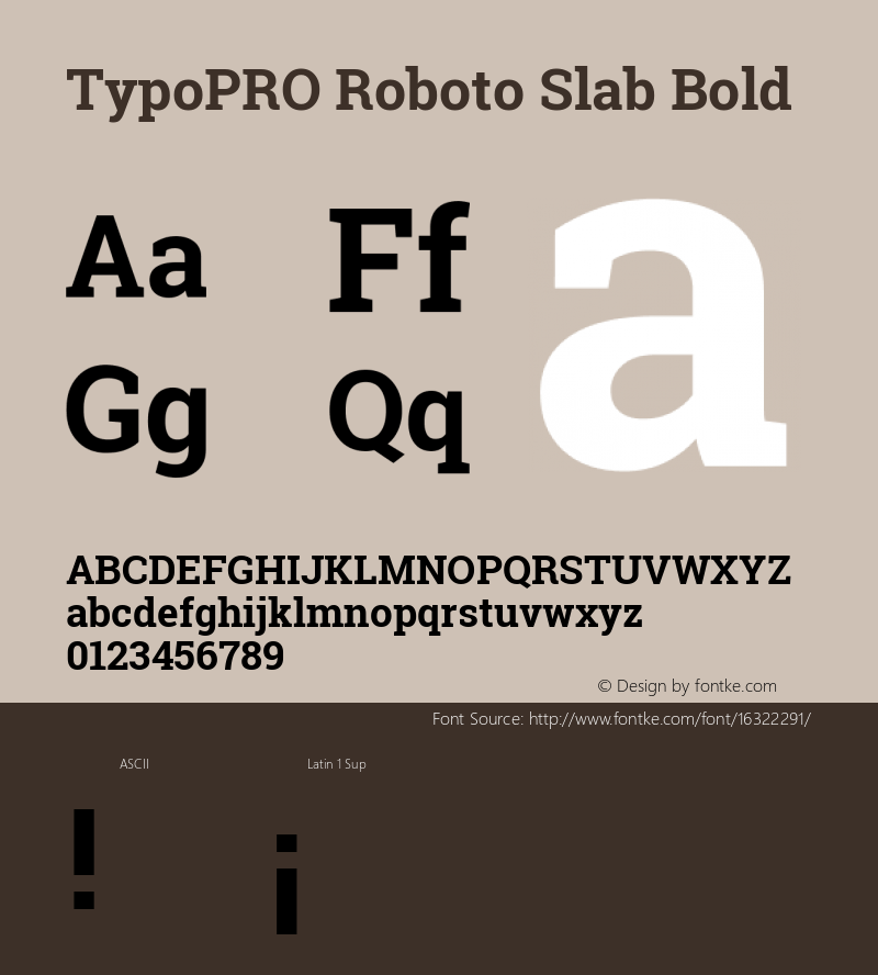 TypoPRO Roboto Slab Bold Version 1.100263; 2013; ttfautohint (v0.94.20-1c74) -l 8 -r 12 -G 200 -x 14 -w 