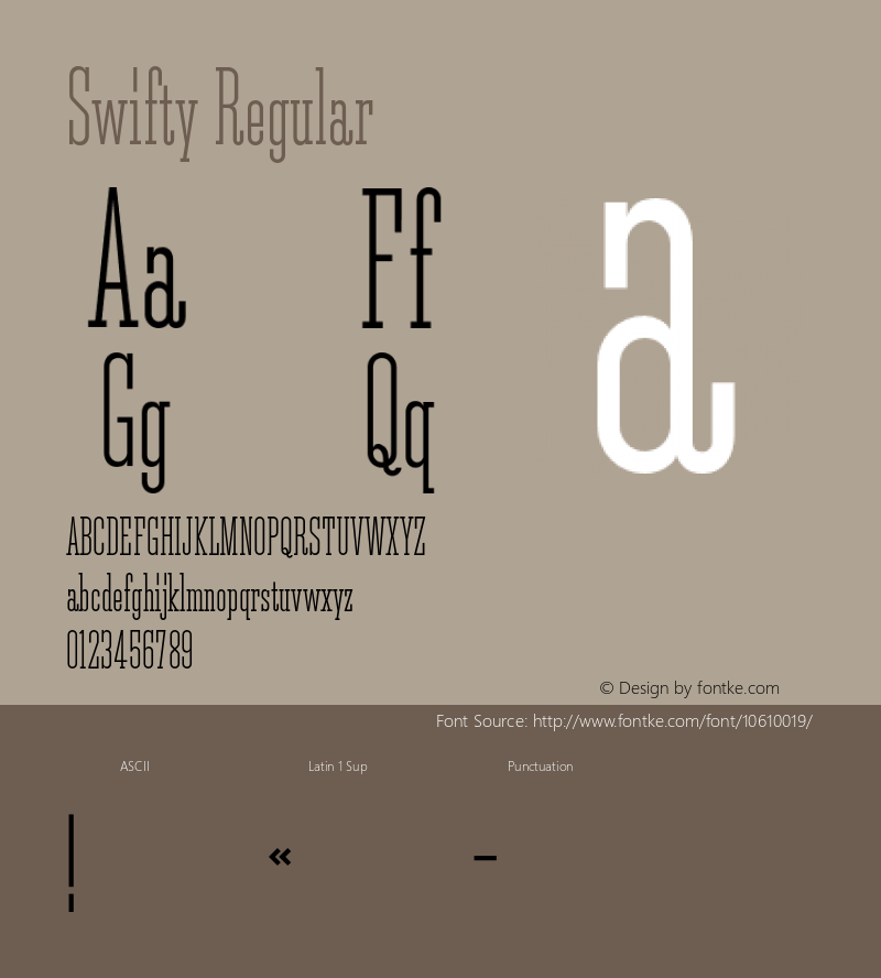 Swifty Regular 001.001;com.myfonts.matchandkerosene.swifty.medium.wfkit2.3CJL Font Sample