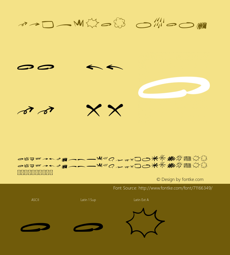 Gerilyaz Swash Version 1.000;Fontself Maker 3.5.1 Font Sample
