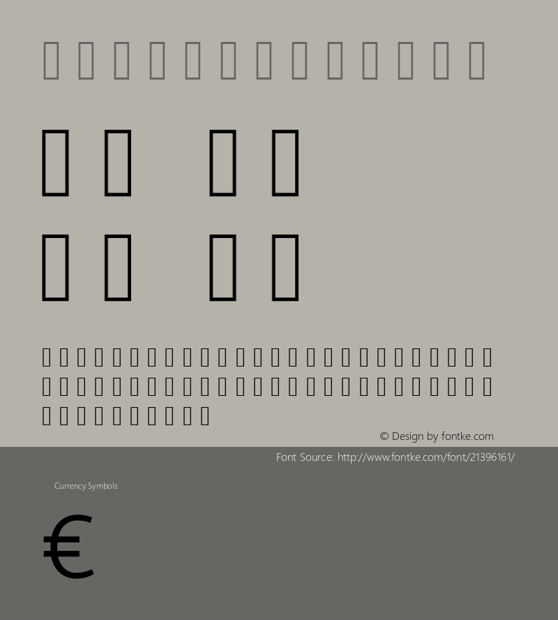 Gudea Version 1.0 Font Sample