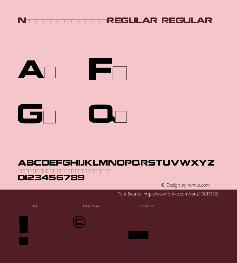 NokianvirallinenkirjasinREGULAR Version 1.00 Font Sample