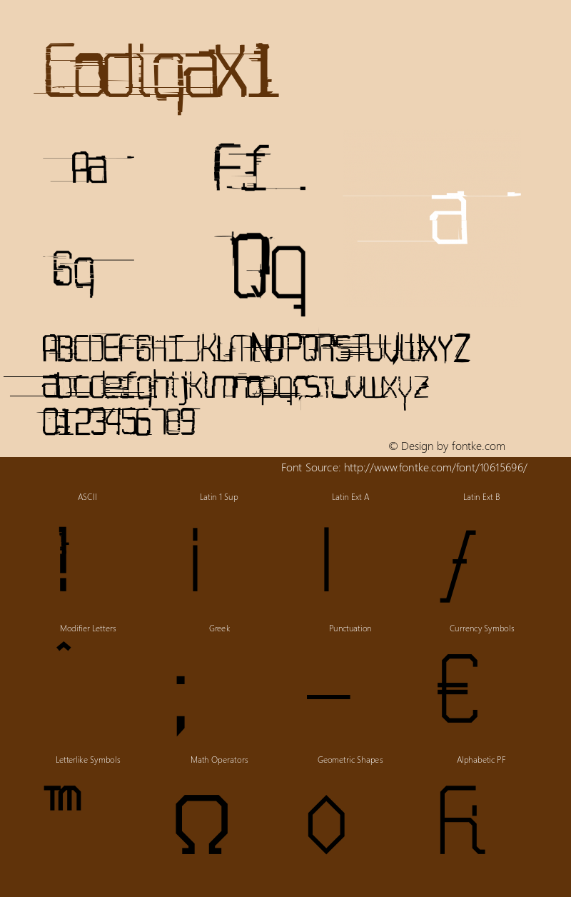 CodigaX1 ☞ Version 1.000;PS 001.000;hotconv 1.0.38;com.myfonts.easy.andinistas.codiga.x1.wfkit2.version.2YeS Font Sample