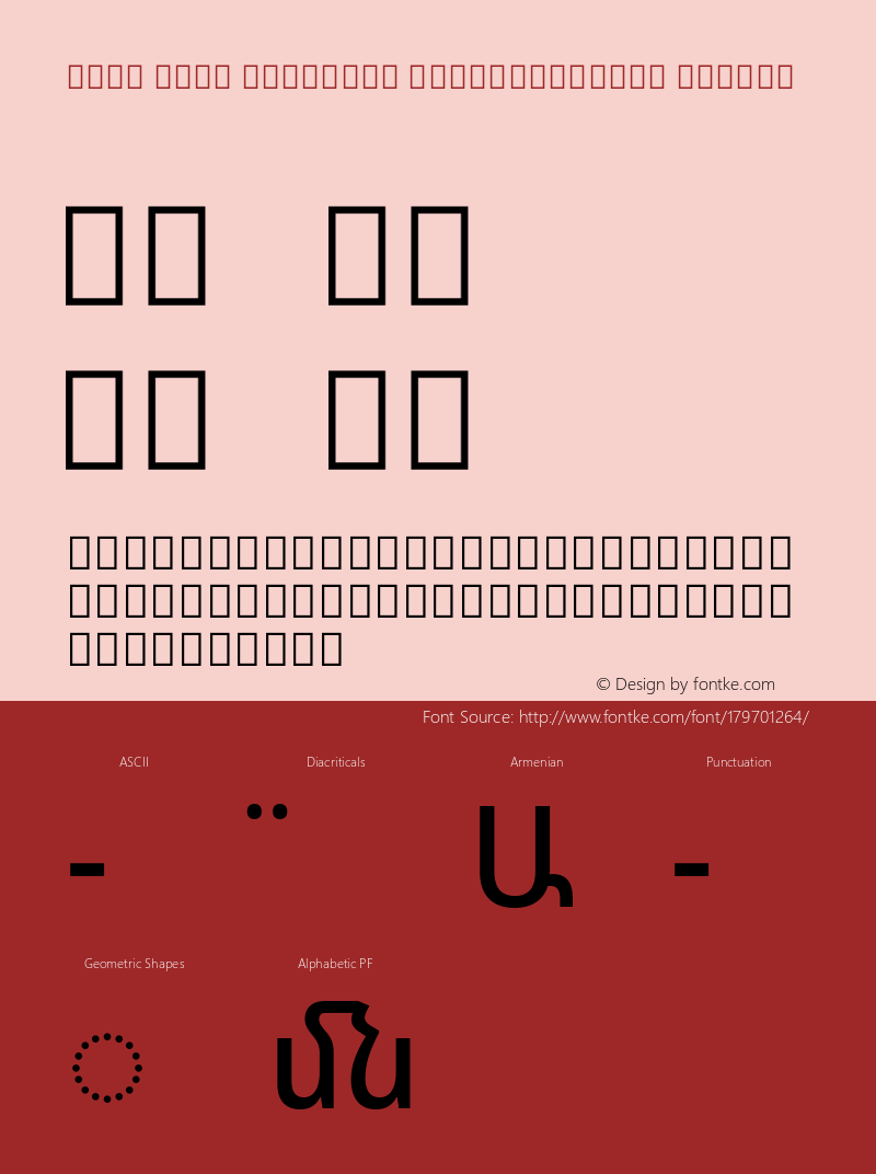 Noto Sans Armenian SemiCondensed Medium Version 2.005; ttfautohint (v1.8.4) -l 8 -r 50 -G 200 -x 14 -D armn -f none -a qsq -X 