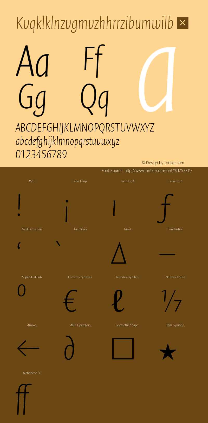 ☞Kvqklklnzvgmvzhhrrzibumwilb Version 7.504; 2011; Build 1022;com.myfonts.easy.fontfont.ff-quadraat-sans.ot-condensed-extra-light-italic.wfkit2.version.4fGe图片样张